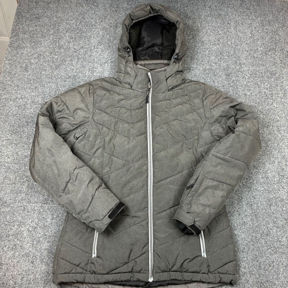 Little Donkey Andy Womens Size Small Hooded Puffer Jacket Quilted Insulated Coat